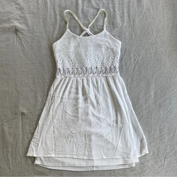 Charlotte Russe | Dresses | White Lace Dress | Poshmark